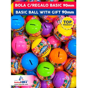 BOLA C/REGALO 90MM BASIC