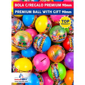 BOLA C/REGALO 90MM PREMIUM