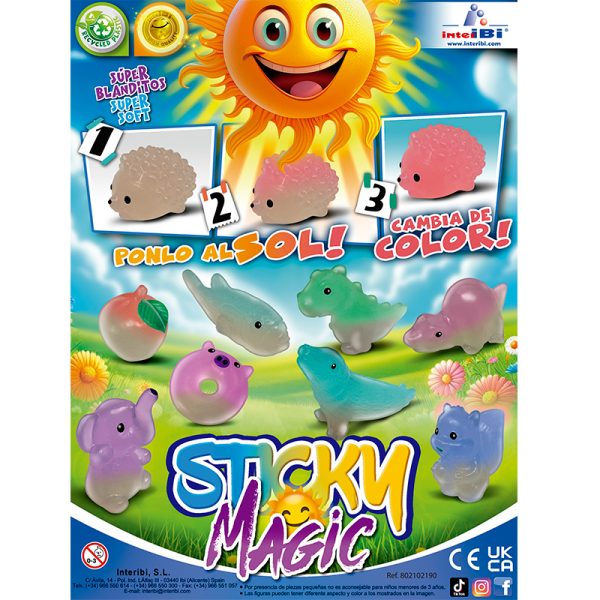 MAGIC STICKY 50MM (CHANGING COLORS)