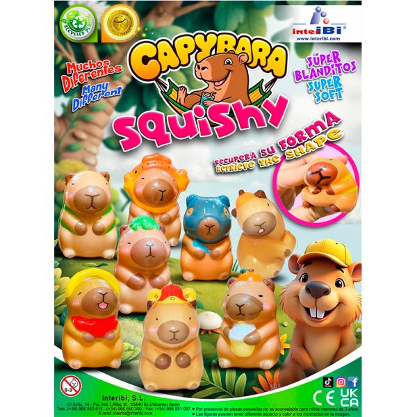 CAPYBARA SQUISHY 65MM