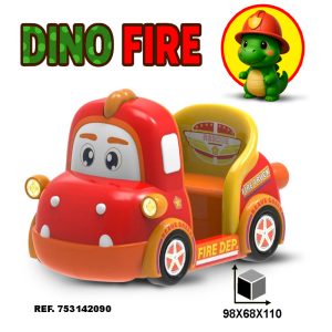 KIDDIE RIDE DINO FIRE