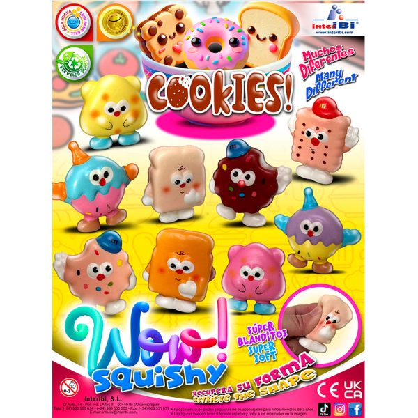SQUISHY COOKIES 60MM
