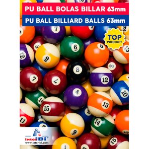 PU BALL BILLAR 63MM