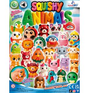 SQUISHY ANIMALS 60MM
