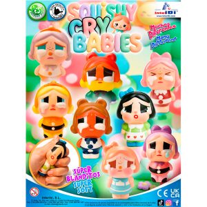 SQUISHY CRY BABIES 65MM