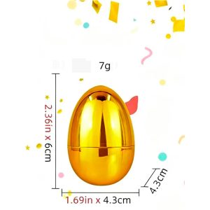 HUEVO DE ORO CON REGALO 60MMX43MM